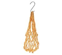 GREENADSCAPE 2pcs Chicken Feeding Net Bags Poultry Hanging Vegetable Fruit Holder for Foraging Toys Multi-use Mesh Storage Bags for Chickens and Other Birds