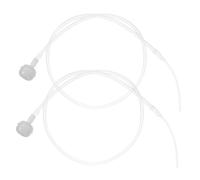 GREENADSCAPE 2pcs Milk Collector Breastfeeding Aid Tube Nipple Support Straw for Bottle Feeding Reusable Lactation Helper