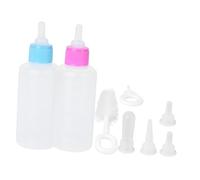 GREENADSCAPE 2sets Pet Nursing Bottle for Puppies and Kittens Feeder Kit Cleaning Brush Capacity for Newborn