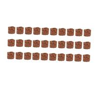 GREENADSCAPE 30pcs Waterweed Fixing Dark Red Planting for Aquatic Plants for Fish Tank Decoration and Landscape Weighted Design for Secure Planting