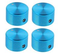 GREENADSCAPE 4pcs Aluminum Guitar Potentiometer Knob Cap Guitar Control Knobs Replacement for Electric