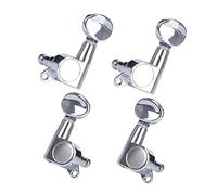 GREENADSCAPE 4pcs Closed Ukulele Tuning Pegs Full Enclosed String Tuners for Accurate Instrument Tuning Smooth Finish Compatible Ukuleles