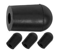 GREENADSCAPE 4pcs Double Bass Endpin Non- Rubber Tip Protector Caps Anti- Feet Performance Essential Accessories for String Instruments