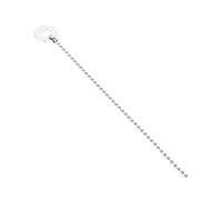 GREENADSCAPE 4pcs Professional Cymbal Extension Chain for Crash Ride Drums Sound Effect Easy Install Practical Accessory for Jazz Drum Kit Alloy Cymbal Replacement