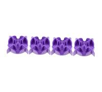 GREENADSCAPE 4pcs Slow Feeder Dog Bowl Insert Flexible Slow Bowl for Puppies Dogs Easy to Clean Secure for Stimulating Eating Interest Slowing down Fast Eaters