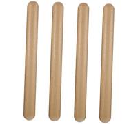 GREENADSCAPE 4pcs Wooden Rhythm Sticks Safe Percussion Instrument for Teens Handheld Claves for Music Play for Enhancing Latin Rhythms and Group Activities