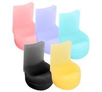 GREENADSCAPE 5pcs Silicone Clarinet Thumb Rest Pads Clarinet Finger Rests Thumb Guard Finger Supports for Players Musical Instrument Accessory