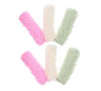 GREENADSCAPE 6-Piece Catnip Toys Set for Indoor Cats Interactive Plush Chew Playthings Catnip Kickers for Kittens Engaging Cat Chew Toys