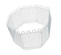 GREENADSCAPE 8pcs Assembly Wire Fence for Small Pets Hamster Amusement Park Sturdy Activity Space for Guinea Pigs and Dwarf Hamsters Easy Setup