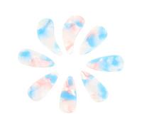 GREENADSCAPE 8pcs Guzheng Nails Double-sided Arc Design Comfortable Finger Picks for String Instruments for Practice and Performance