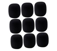 GREENADSCAPE 9pcs Anti-noise Microphone Cover Eva Windscreen for Ktv Mic Soundproof Shield