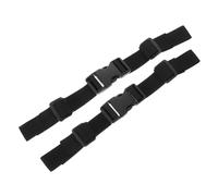 GREENADSCAPE Adjustable Chest Backpack Sternum Strap for Rucksack 2 Pcs Accordion Chest Straps Comfortable Fit Black Load Sharing
