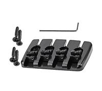GREENADSCAPE Bass Guitar Saddle Bridge Replacement Bass Metal Bridges Screws for Guitar Mounting Bass Replacement Bridge