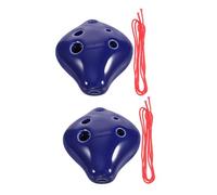 GREENADSCAPE Beginner Ocarina Set Hole Ceramic Easy to Play Beautiful Sound for Music Lessons Small and Compact