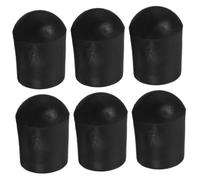 GREENADSCAPE Cello Endpin Rubber Tips 6pcs Replacement Caps Anti-slip Mat Protect Cello Parts from Damage