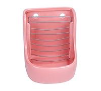 GREENADSCAPE Chinchilla Feeding Bowl Ceramic Anti-turn Easy Install Hay Rack Safe Material