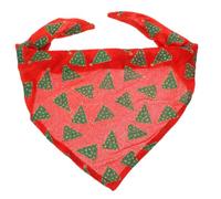 GREENADSCAPE Christmas Dog Bandana Scarf Triangular Pet Accessory for Holiday Cheer Soft and Wear-resistant for Festive Outings and Photos
