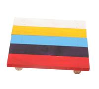 GREENADSCAPE Colorful Wooden Hamster Climbing Board Safe Platform for Pets Easy Installation for Cages for Hamsters Guinea Pigs and Parrots
