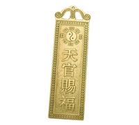 GREENADSCAPE Crafts Ornament Exorcism Ornament Evil Spirits Exorcism Decor Wall Bagua Decoration