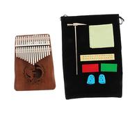 GREENADSCAPE Delicate Cat Vintage Kalimba Boys and Girls Musical Instrument Finger Piano Easy to Play and Carry