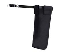 GREENADSCAPE Drum Stick Organizer Oxford Cloth Storage Pouch Professional Drumstick Bag Strong Load-bearing Capacity Easy to Carry for Practice Stage Black