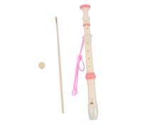 GREENADSCAPE Educational Soprano Recorder for Boys and Girls Boy Girl Musical Instruments Flute Cleaning Rod Music Toy