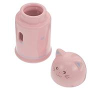 GREENADSCAPE Elegant Cat Shape Ceramic Kettle Holder for Hamster Rabbit Guinea Pig Home Pet Water Bottle Stand
