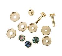 GREENADSCAPE Gold Button Buckle Trumpet Accessories Button Snap Creative Press Cover