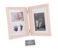 GREENADSCAPE Handprint Footprint Photo Frame Multi-functional Keepsake Display for Newborn Memories Design Parents to Cherish Special Moments