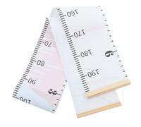 GREENADSCAPE Hanging Height Chart Ruler Kids Room Wall Art Growth Chart for Children