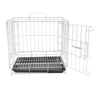 GREENADSCAPE Large Pigeon Cage for Home Stainless Steel Bird Cage Comfortable Space for Birds