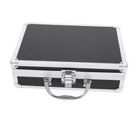 GREENADSCAPE Multi Functional Handheld Aluminium Tool Case Hard Briefcase for Storage 24x17x8cm Ideal for Instruments DJ and Hardware Tools