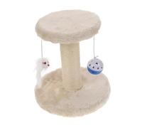GREENADSCAPE Multi-level Cat Climbing Frame Cat Scratch Post Scratcher Decorative Scratch Pole for Kitten