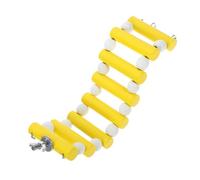 GREENADSCAPE Multi-purpose Hamster Climbing Toy Wooden Bridge Swing Rat Hammock Small Animal Ladder Chinchilla Toy