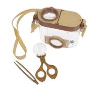 GREENADSCAPE Nature Exploration Kit Insect Observation Box with Magnifier Tweezers Bug Catching Set for Boys Girls