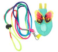 GREENADSCAPE Parrot Harness for Pet Birds Comfortable Flight Suit Diapers Bird Clothing for Boys and Girls