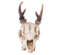 GREENADSCAPE Real Animal Elk Skull Reptile Decorations for Terrarium Turtle Tank Accessories