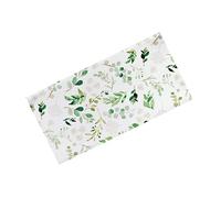 GREENADSCAPE Removable Changing Pad Cover Safe Durable Boy Girl Changing Sheet for Boys and Girls Beautiful Green Leaf Pattern Easy to Use for Clean Experience