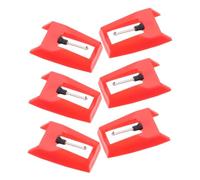 GREENADSCAPE Replacement Record Player Needles 6pcs Set Universal Fit High Durability Sound