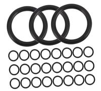 GREENADSCAPE Rubber Gasket Set 100 Pieces 12mm Guitar Knob Supplies Gasket for Guitar Tuners