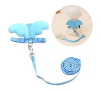 GREENADSCAPE Small Pet Harness Vest with Chest Strap Lightweight Breathable Dog Vest for Puppies and Kittens Blue Xs Comfortable Outdoor Walking and Training