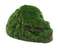GREENADSCAPE Tortoise Moss Cave Turtle Shelter Resin Cave Reptile Hide Fish Tank Decoration