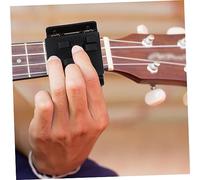 GREENADSCAPE Ukulele Chord Practice Aid for Beginners Easy Installation Teaching Tool Ukulele Accessory for Quick Progression for Music Lovers Black