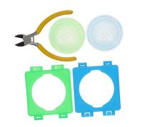 GREENADSCAPE Versatile Hamster Tunnel Fittings 5pcs Enclosure Parts for Small Animal Hideout Tubes