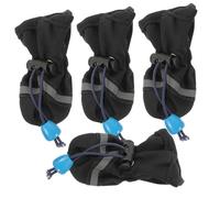 GREENADSCAPE Waterproof Pet Shoes Dog Rainshoes Non-slip Dog Foot Muffs for Comfortable Walks Random