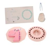 GREENADSCAPE Wooden Baby Tooth Box Tooth Fairy Box for Boys and Girls Portable Keepsake Case for Lost Teeth