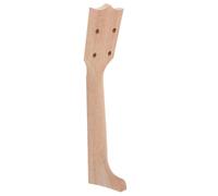 GREENADSCAPE Wooden Ukulele Fingerboard Build Your Own Ukulele Neck Kit Blank Neck for Supplies