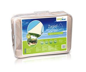 GreenBlue GB Triangle Rectangle Shade Sail Sun UV Protection Garden Canopy Patio Waterproof (Triangle 3.6m)