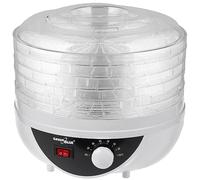 GreenBlue GB195 Food Dehydrator Mushroom Vegetable Fruit Herb 250W Silent Operation 5-Tray 35-70°C Temperature Control