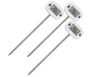 GreenBlue GB382 Electronic Food Thermometer/Probe, Meat Thermometer, Probe Length 15cm, Temperature Range -50°C to +300°C, Accuracy 0.1°C, Digital Display (3)